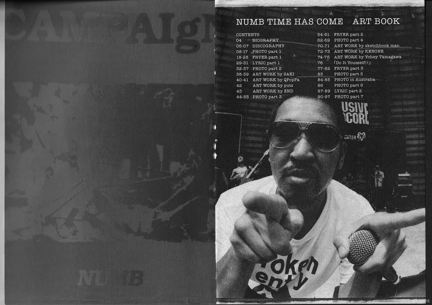 NUMB ART BOOK - TIME HAS COME - NUMB STORE