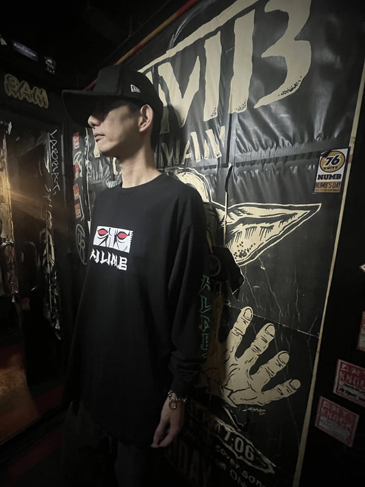【NUMB x PUNK DRUNKERS】ハードコアロンTEE - NUMB STORE