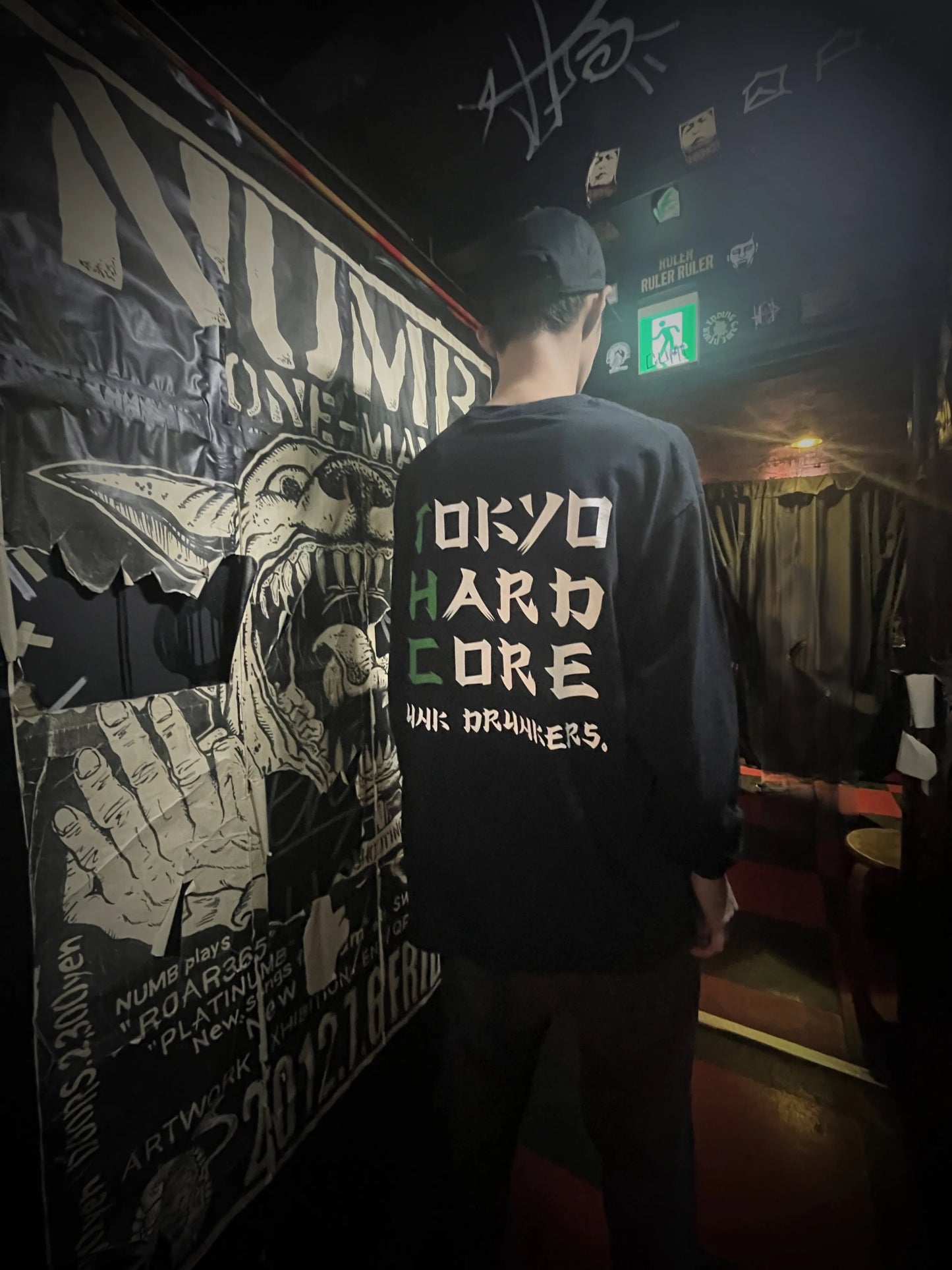 【NUMB x PUNK DRUNKERS】ハードコアロンTEE - NUMB STORE