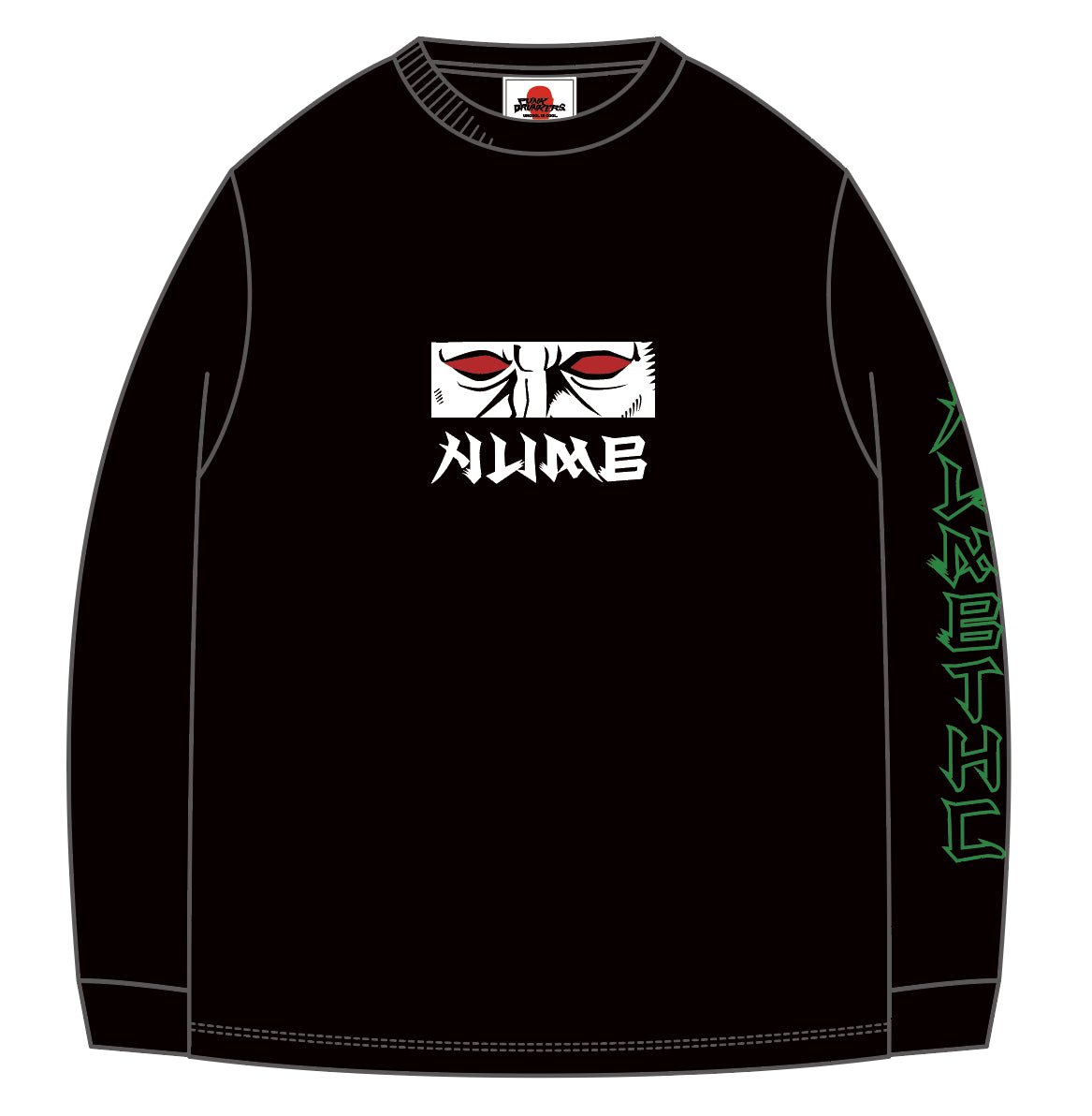 【NUMB x PUNK DRUNKERS】ハードコアロンTEE - NUMB STORE