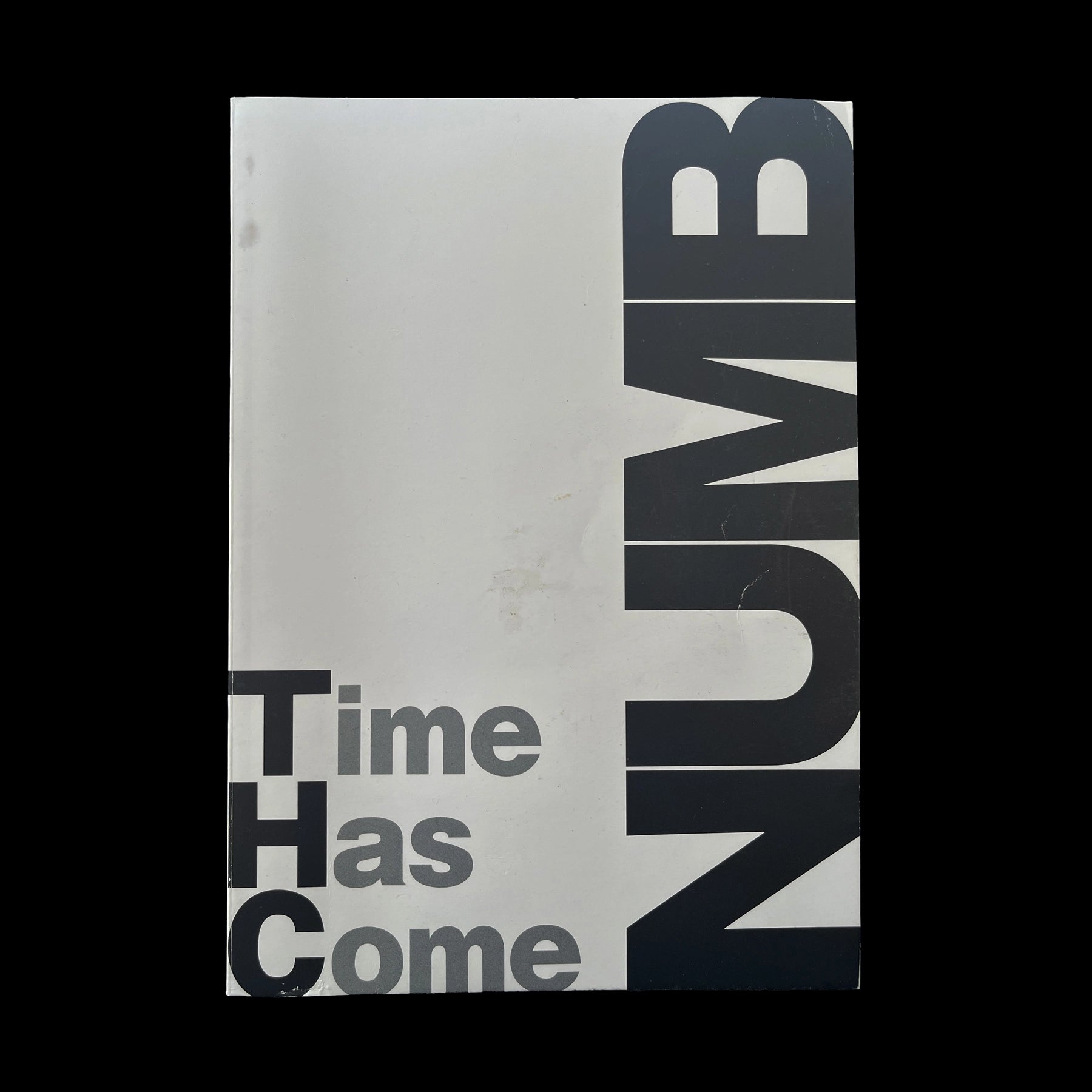 NUMB ART BOOK - TIME HAS COME - NUMB STORE