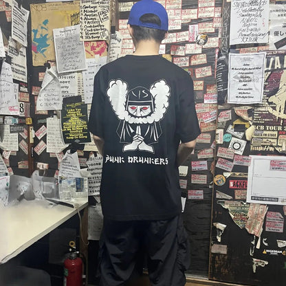 【NUMB x PUNK DRUNKERS】 "もくもく忍者" S/S T-shirts - NUMB STORE