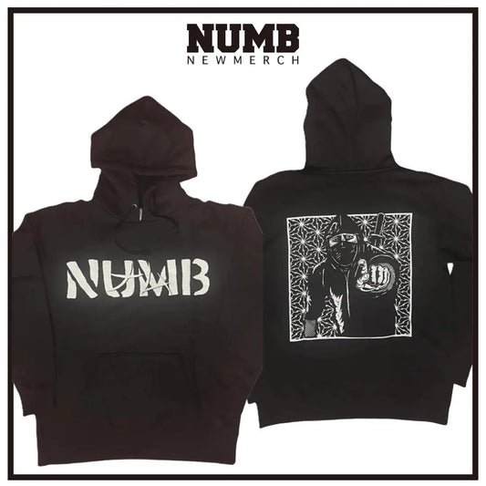 忍者 PULL - OVER HOODIE - NUMB