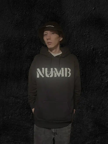 "忍者" PULL - OVER HOODIE - NUMB STORE