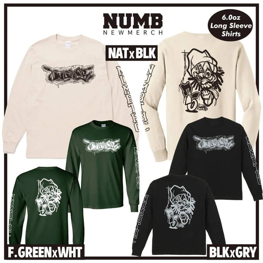 ROAR365 L/S T-shirts - NUMB
